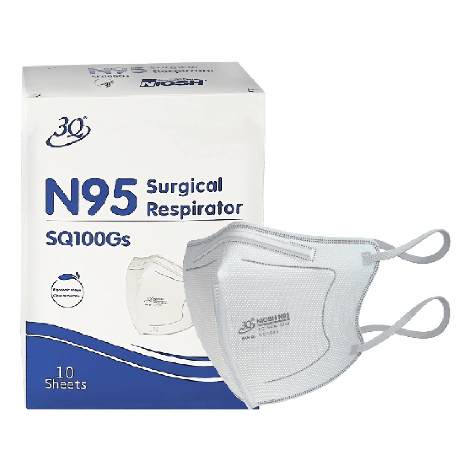 N95防护口罩产品展示