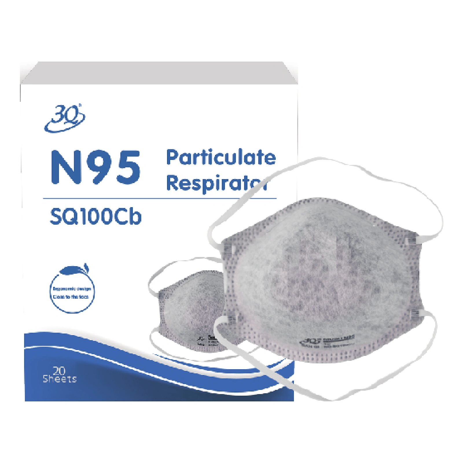 N95防护口罩产品展示