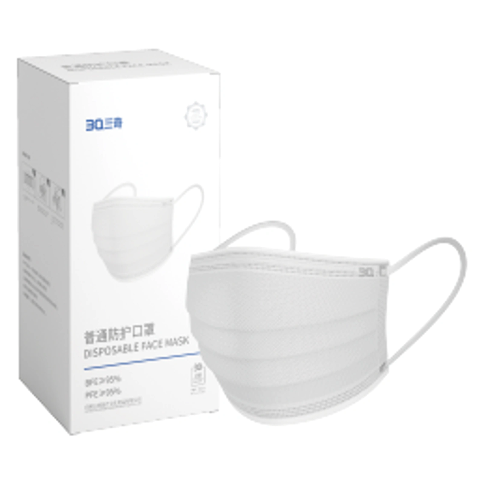 普通防护口罩产品展示